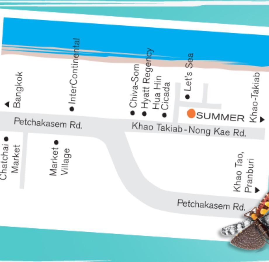 Summer Huahin712,Side Sea View,Near Beach&Cicada,Beautiful Swimming Pool 外观 照片